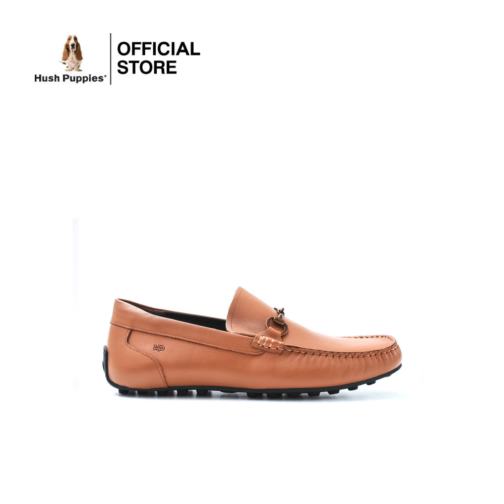 Hush Puppies รองเท้าผู้ชาย รุ่น HP 8HCFB1515F - สีน้ำตาล (รองเท้าลำลองหนังแท้ แบบสวม)