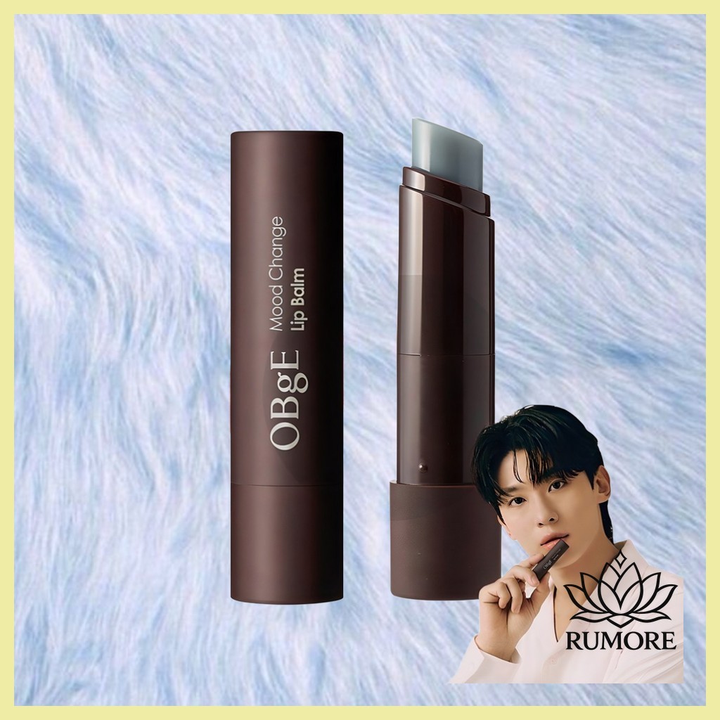 [obge] Mood Change Lip Balm, Natural Red (Blueberry), 1 ชิ้น / ลิปบาล์มเกาหลี / เปลี่ยนสีอารมณ์ โดย 