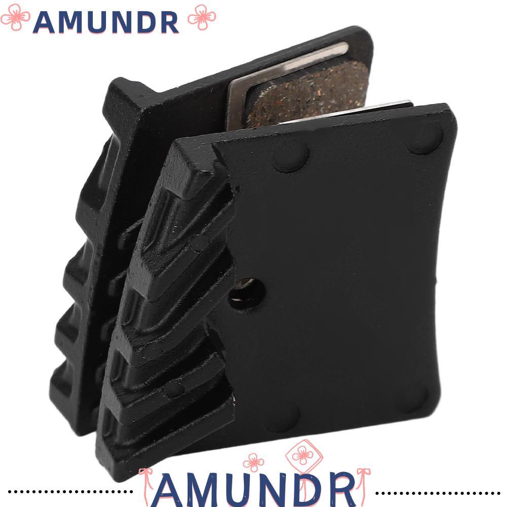 AMUNDR 2 คู่จักรยานดิสก์เบรก Pad, ฐานทองแดงโพลีเมทัลลิกทนทานสกู๊ตเตอร์ไฟฟ้าเบรคสําหรับ IIIPRO E4, M4