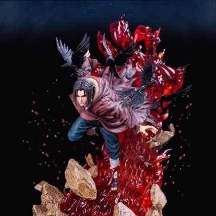 NARUTO Series Uchiha Itachi GK Turnover Itachi Crow Itachi พระเจ้า NARUTO อะนิเมะรูป