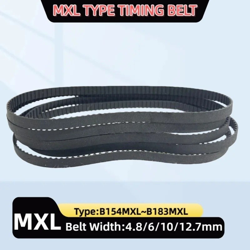 MXL เข็มขัดเวลากว้าง 4.8 มม.ถึง 12.7 มม.ประเภท:B154MXL B155MXL B160MXL B165MXL B170MXL B172MXL