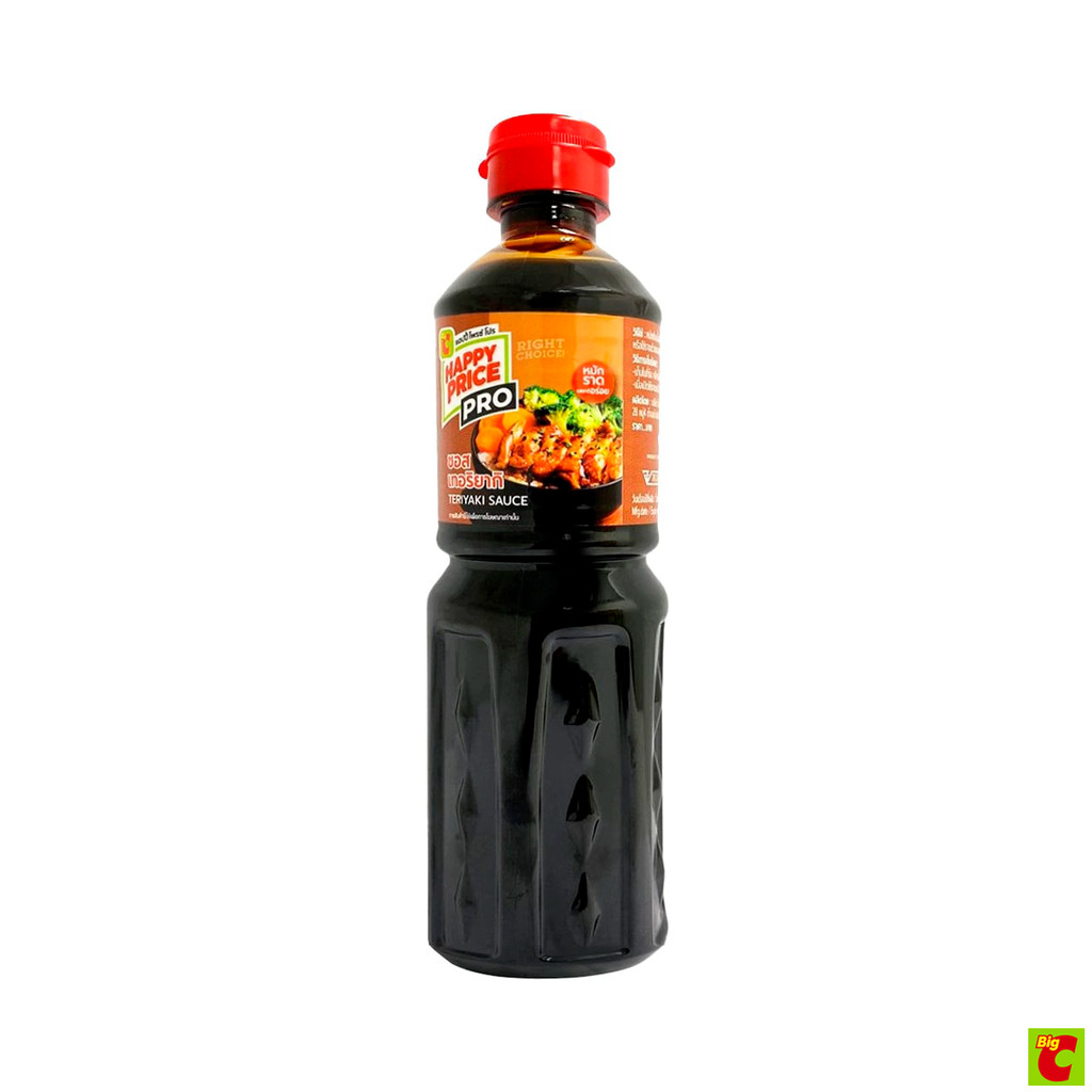 บิ๊กซี แฮปปี้ ไพรซ์ โปร ซอสเทอริยากิ 500 มล.