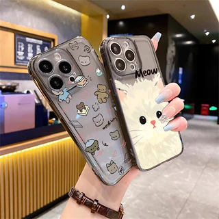🌼KingMall🌼 เคสมือถือซัมซุงลายหวานอวกาศพรีเมียมกันตกบางเบา SAMSUNG A15 A14 A13 A05 A23 A16 A06 A55 A54 A50 A30S