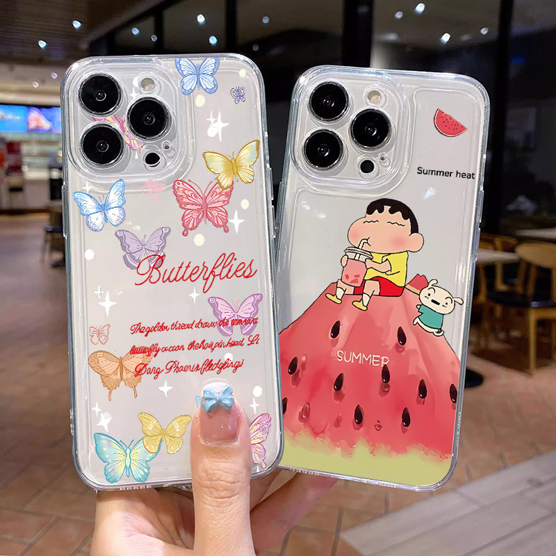 🌼KingMall🌼 เคสซัมซุงลายหวานอวกาศพรีเมียมบางเบากันรอย เหมาะสำหรับ samsung A50 A30S A23 A16 A06 A05 รุ่นใหม่ที่สวยงาม