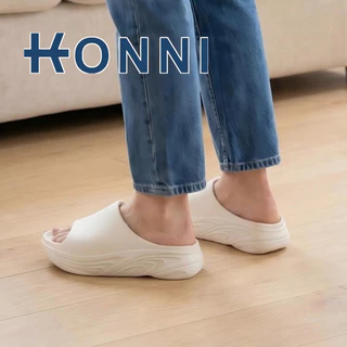 KONNI รองเท้าพื้นหยักยอดฮิต รองเท้าYeezy กันลื่นได้ดีเยี่ยม บางนุ่มใส่สบายเท้า EVA สไตล์แฟชั่น รองเท้าแตะพื้นหนาอีวา