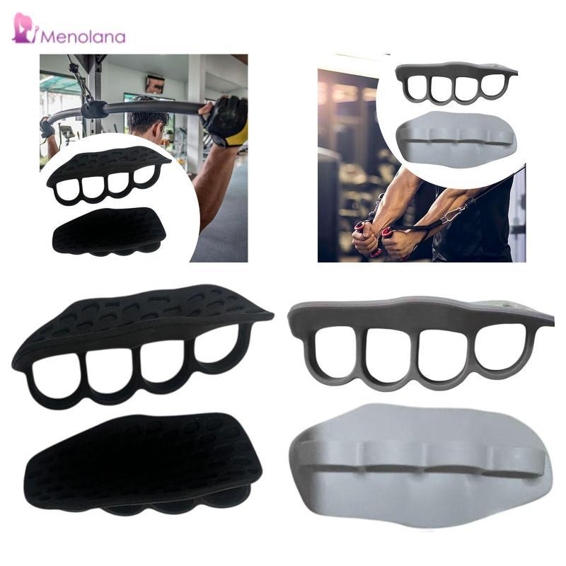 [Menolana] Gym Grips Weight Lifting Grips Non Slip Palm Protector สําหรับเพาะกายออกกําลังกาย Strengt