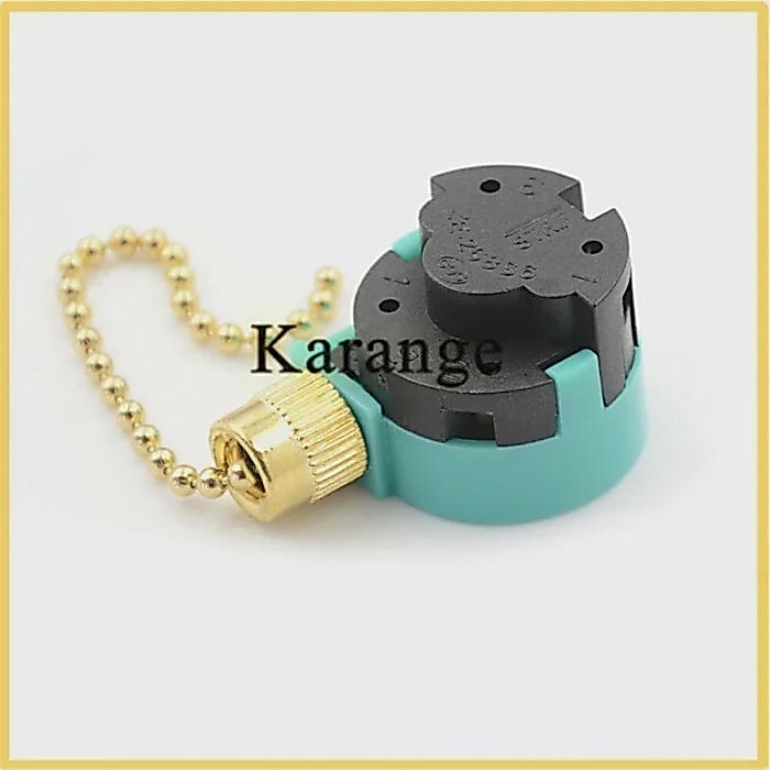 Ceiling Fan Switch 3 Speed Zing Ear 360 For degree ZE-268S6 ZE268S6 Hunter SW-A09 Green 3.7x2.7x2.3
