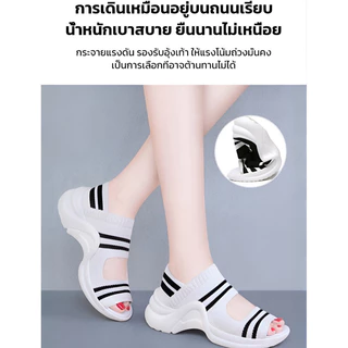 เหมาะสําหรับคนหลากหลาย รองเท้าแตะฤดูร้อน รองเท้าแตะลําลอง เบาและแนบสนิทกับเท้า ทอบิน แฟชั่น ไม่เมื่อย รองแตะน้ำหนักเบาในฤดูร้อน รองตาข่ายหัวกลม อ่อนนุ่ม ระบายอากาศได้ดี