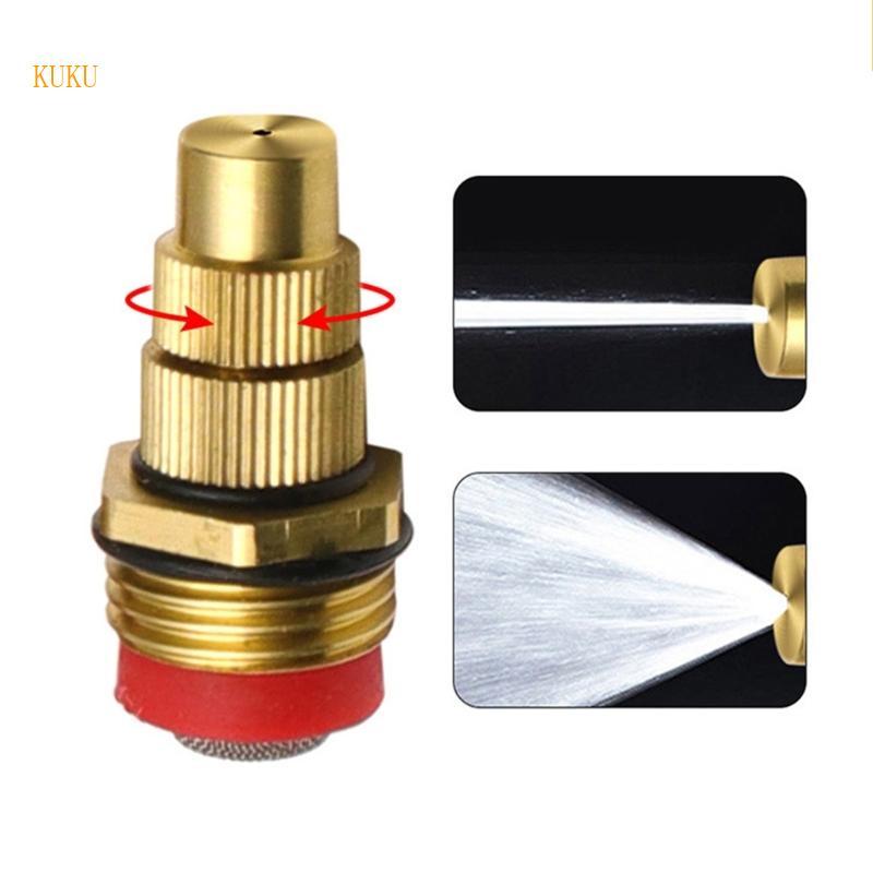 KU* Atomizing Low Pressure Water Misting Sprinkler พร้อมหัวกรองสําหรับ Garden