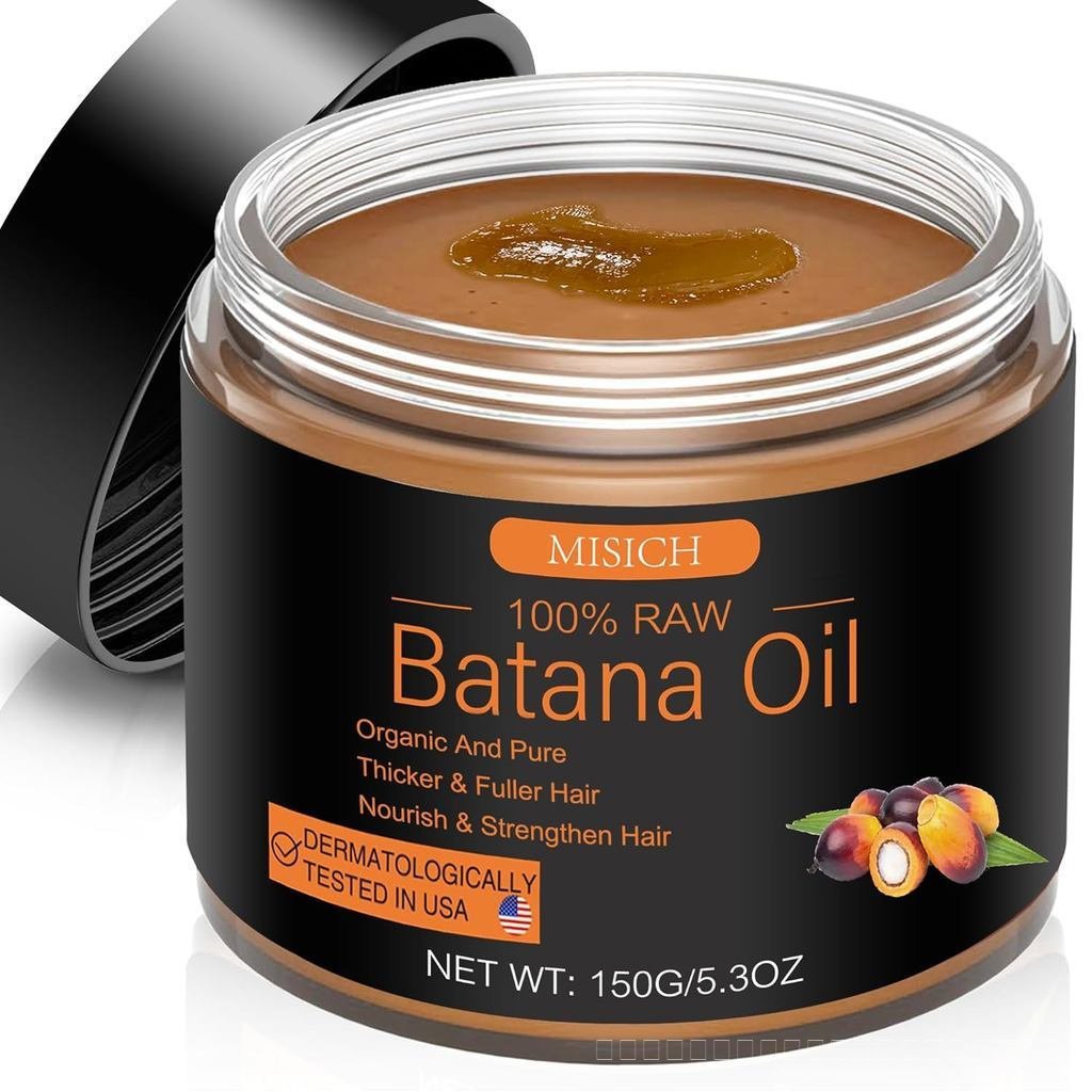RawBatanaOilforHairGrowth,100%PureBotanaOilPaasteจากHonduras,UnrefinedOrganicBatanaHairMaskforMoutle