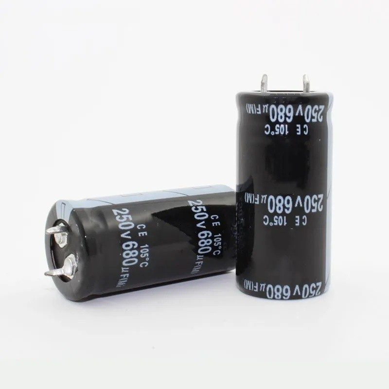 20PCS-2PCS 680UF 250V ตัวเก็บประจุไฟฟ้า Radial 250v680uf 22*45 มม.