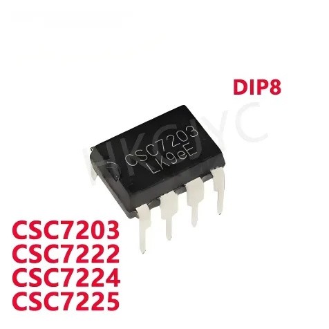 5PCS CSC7203 CSC7222 CSC7224 CSC7225 DIP8 Power การจัดการชิป IC ขายส่ง