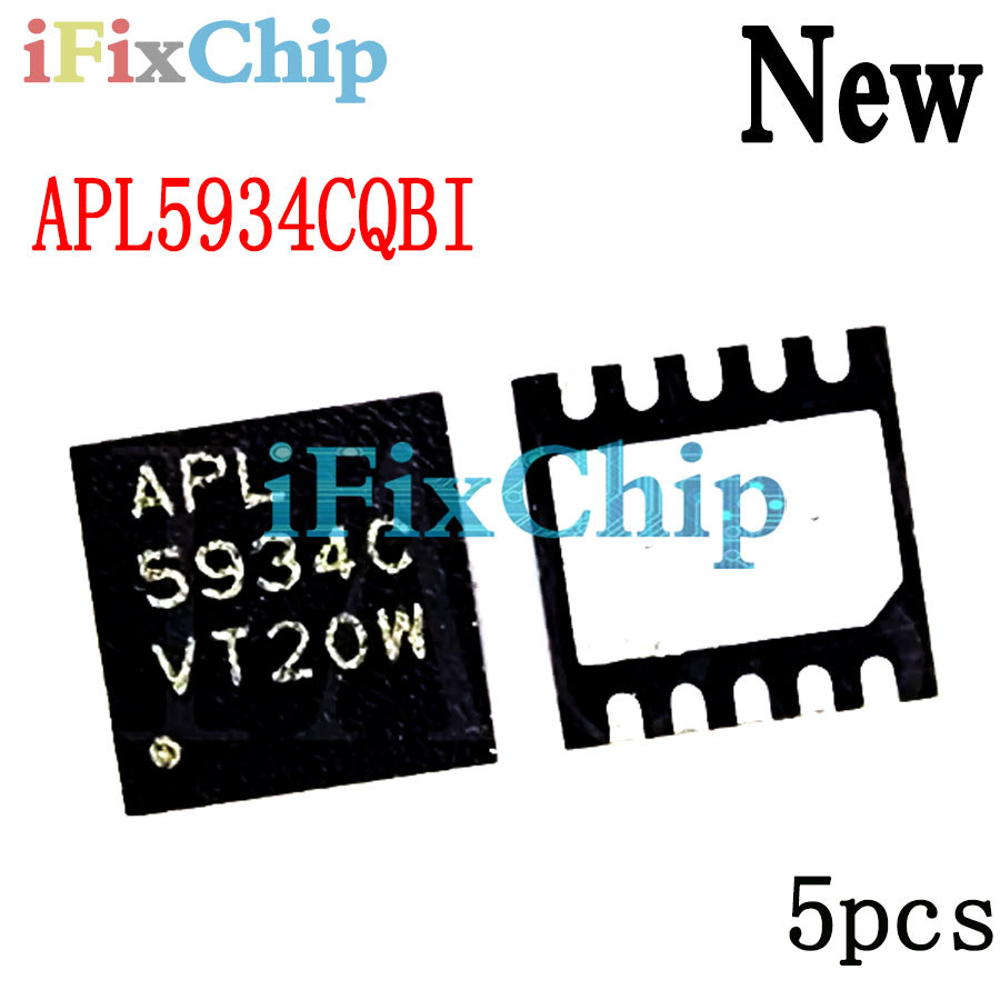 5 ชิ้นใหม่เอี่ยม APL5934CQBI-TRG APL5934CQBI APL594C QFN
