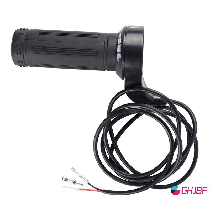 GHJBF] 24V 36V 48V 3 Wire Twist Throttle Grip สําหรับเดิม Electirc Scooter Bike 7/8" Handlebar สนนค 