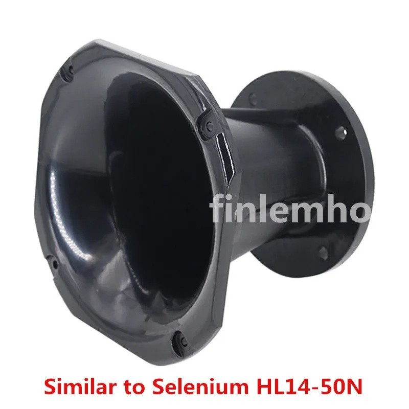 1PC DJ ลําโพงฮอร์น 2" คอ 45° X 45° การกําจัดพลาสติกสําหรับรถยนต์โฮมเธียเตอร์ไฮไฟเสียงระดับมืออาชีพระ