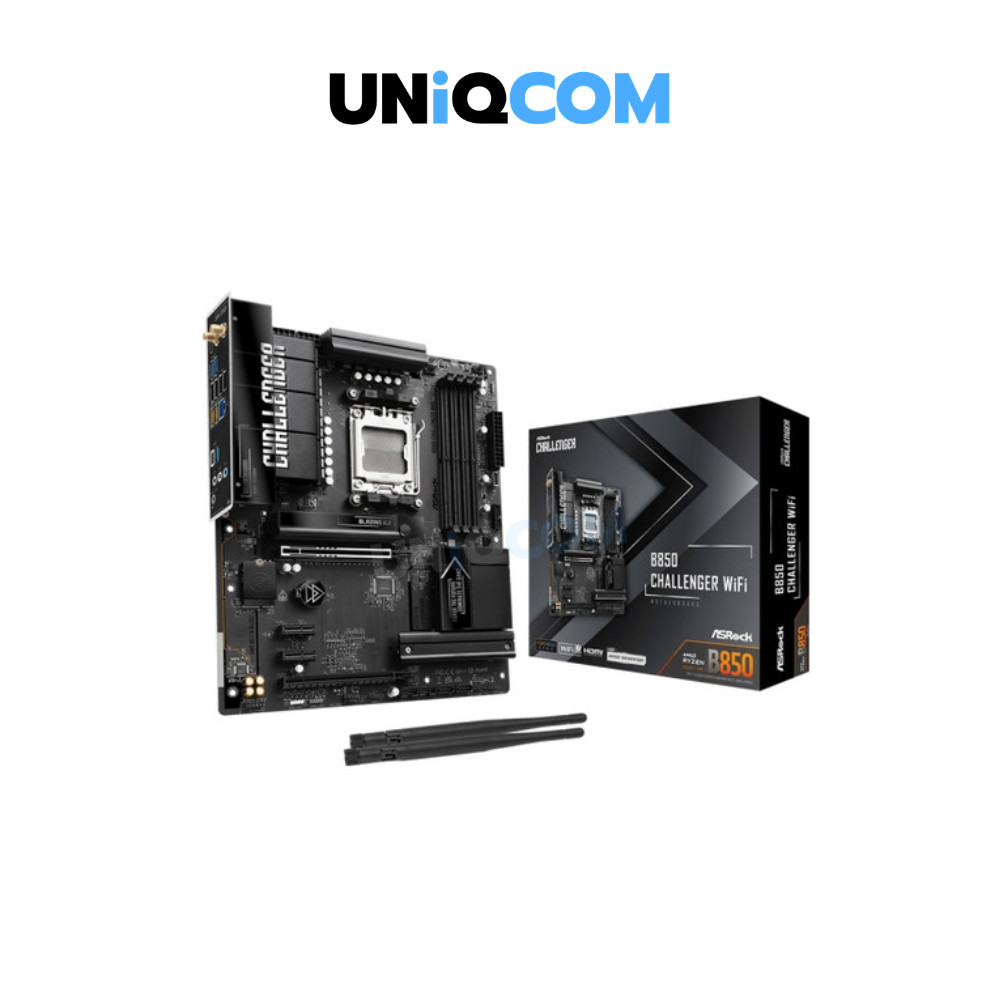 ASROCK เมนบอร์ด MAINBOARD (AM5) B850 CHALLENGER WIFI DDR5 M-ATX