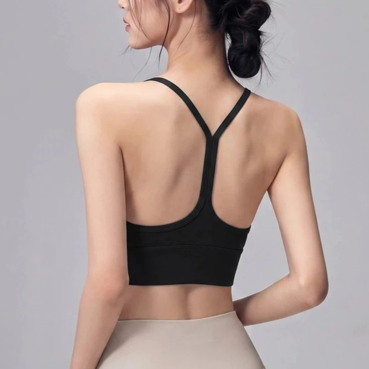 【Sportsangel】ชุดชั้นในสปอร์ตบรารูปทรงตัว Y สวยงามสําหรับผู้หญิงใส่เล่นกีฬาโยคะฟิตเนส