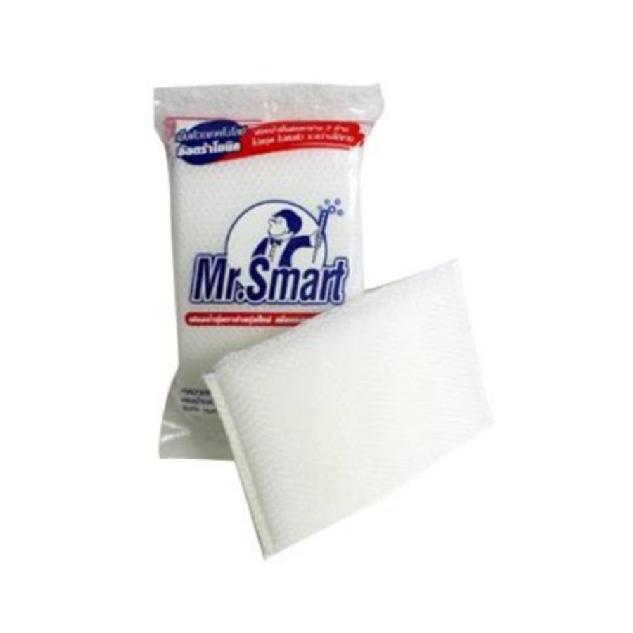 มิสเตอร์สมาร์ท ฟองน้ำหุ้มตาข่าย Mr.Smart Net Sponge 1Pcs.