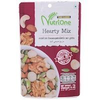 นูทริวัน ฮาร์ทแคร์มิกซ์ถั่วอบผสมชุดห่วงใยหัวใจ Nutrione Heart Care Mix Nuts 75g.