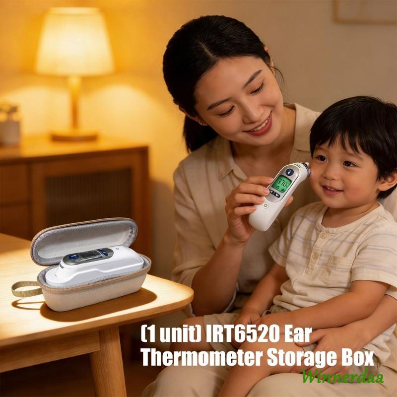 WYN Cushioned ภายในกระเป๋าสําหรับ IRT6500 IRT6520 เครื่องวัดอุณหภูมิหู Gentle Care