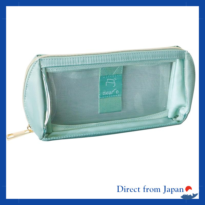 Kutsuwa Okumo Pen Case - Night Navy, Sunset Beige, Grass Green, Mist Blue - AK075 Series