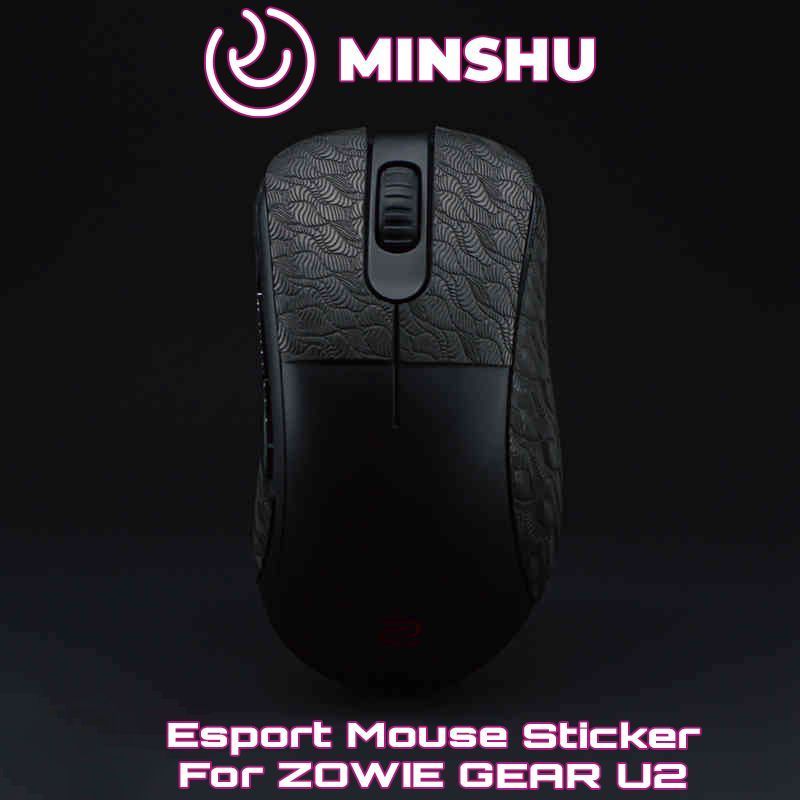 Minshu Gaming เหมาะสําหรับเมาส์ ZOWIE EC2 ZOWIE ดูดซับเหงื่อ EC1 ครึ่งแพ็ค Valente CS2 สติ๊กเกอร์กัน