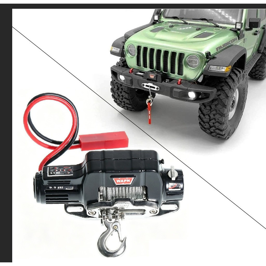 1 ชุด 1/12 1/14 โลหะอัตโนมัติ Winch สําหรับ MJX Hyper Go H12P WPL C14 C24 C34 MN D90 MN99S RC รถ
