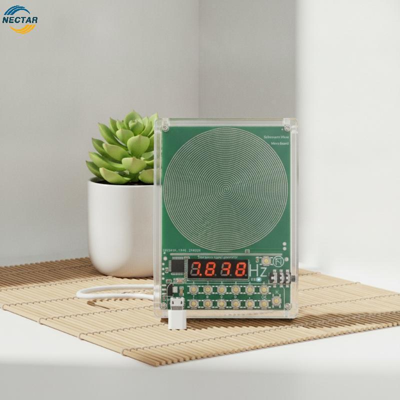 TAR Schumann เครื่องกําเนิดสัญญาณคลื่น 0.01Hz-100000Hz เอาต์พุตเสถียร 5V DC แบบปรับได้สําหรับการสอบเ