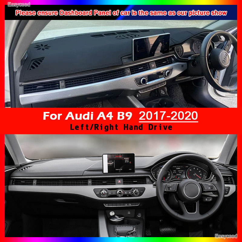 Anti-Slip Anti-UV MAT Dashboard ฝาครอบ Sun Shade Dashmat Dash MAT พรมอุปกรณ์เสริม S-line สําหรับ Aud