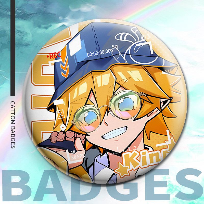 Bump Game Bar Haw Merchanded Laser Badge Kimbers Ray Lion Grey Kelly Angel Angel Tinplate เทคนิคพิเศ