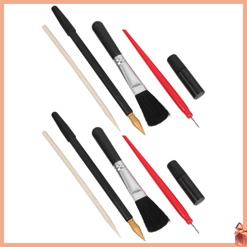 10PCS Scratch Painting Art เครื่องมือ Scratch จิตรกรรมปากกา Art Scraper ชุด Scratching Drawing เครื่