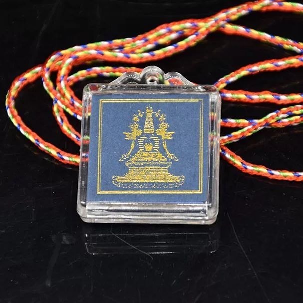 Hongke Temple See the Book of Sight jietuo One Piece Continated Gilding ตัวอักษรกล่องอะคริลิคพร้อมเช