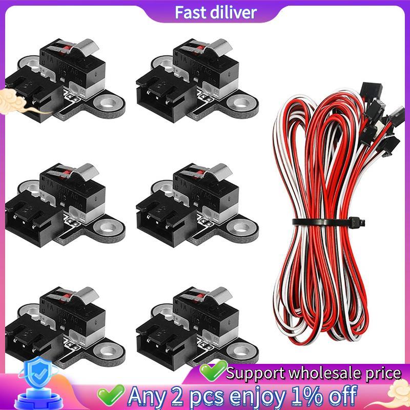 6PCS Mini Limit Switches พร้อม 1M 3 Pin สําหรับ 3018-PROVer/3018-MX3/3018-PROVer