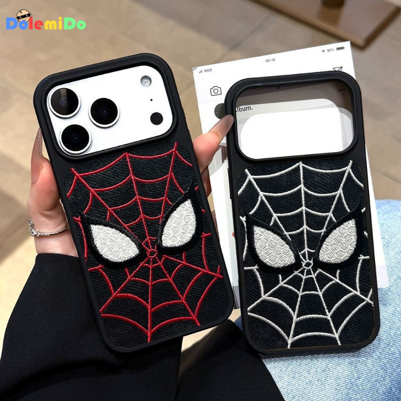 Creative Luminous Spiderman เคสโทรศัพท์สนุก Cool Spiderman โทรศัพท์ป้องกันกรณีของขวัญ