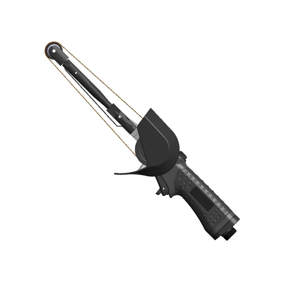 อัปเดต!18,000RPM Sanding 0.6HP Air Belt Sanders เข็มขัดขนาด (1-1/5"x 21-1/4"13") เครื่องมือลมนิวเมติ