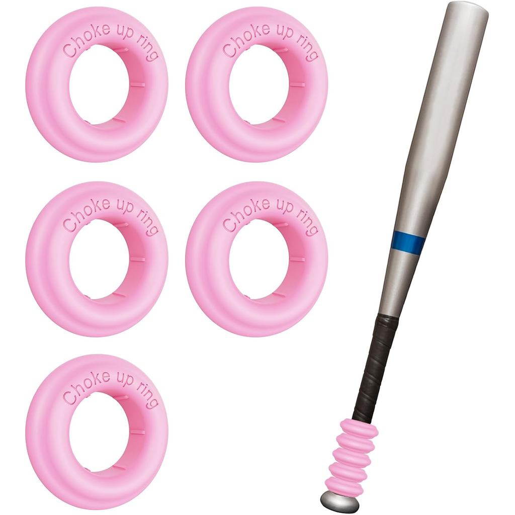 MIPREZT 5 แพ็คไม้เบสบอล Grip Choke Up แหวน Choke แหวนเบสบอลซอฟท์บอล Teeball Tball ค้างคาว Choke Up แ