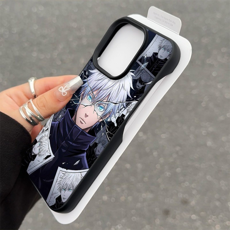 Cool Animation โทรศัพท์มือถือ Soft Case ไม่มีปุ่มเหมาะสําหรับ iPhone 16Plus 14ProMax อินเทรนด์ 13Pro 15ProMax ที่ไม่ซ้ํากัน 12ProMax 11 Creative 17PROMAX กันกระแทกป้องกันกรณี