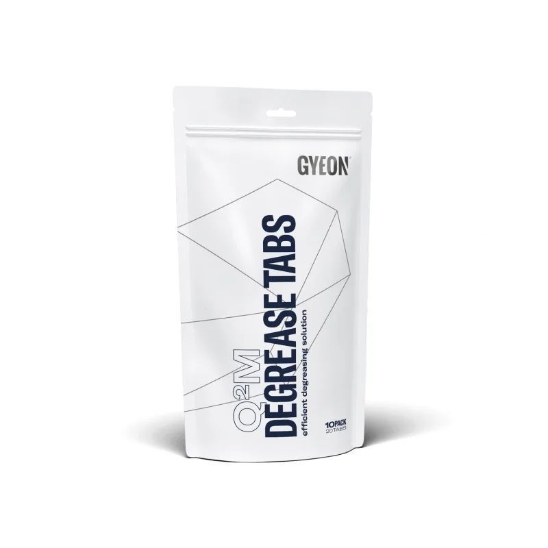 GYEON GYEON QM DegreaseTabs DegreaseTabs น้ํายาล้างรถเม็ดฟู่ 20 แคปซูลแบบพกพา