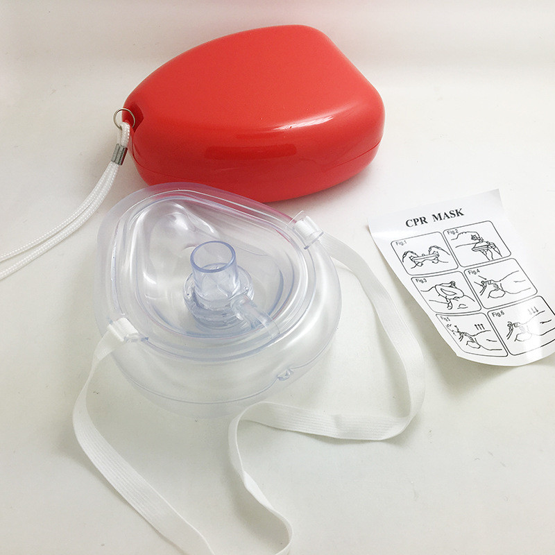 Emergency Breathing Mask  Training artificial respiration isolation mask One-way valve prevents back