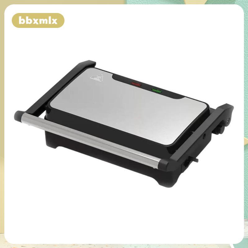 [bbxmlx] Panini Press Grill 750W เครื่องทําแซนวิชสําหรับเบอร์เกอร์แซนวิชอาหารเช้า