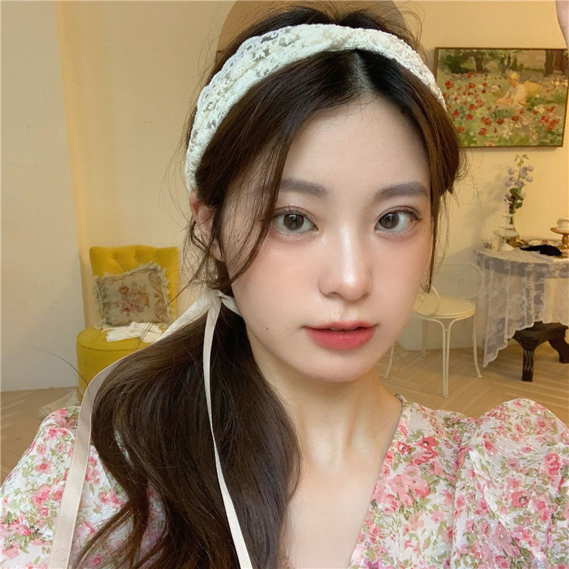 Town Shell - Stacey Lace Korean Bandana / ที่คาดผมเกาหลีระดับพรีเมียมพร้อมลูกไม้ความงาม