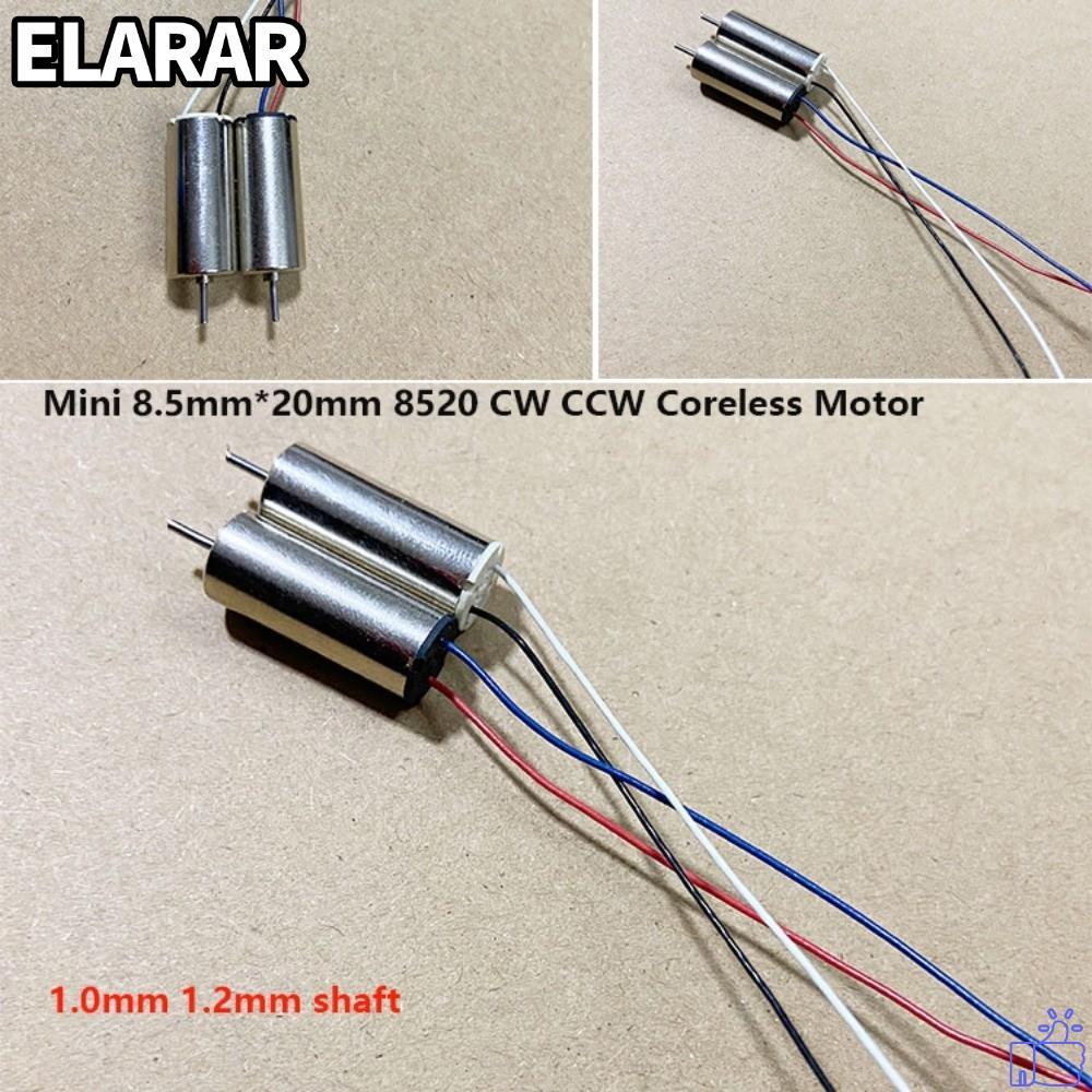 เอลรา‌R มอเตอร์เครื่องยนต์ความเร็วสูง, Mini 2S DC 3.7V 52500RPM มอเตอร์ Coreless, 8520 CW CCW 1.0mm 