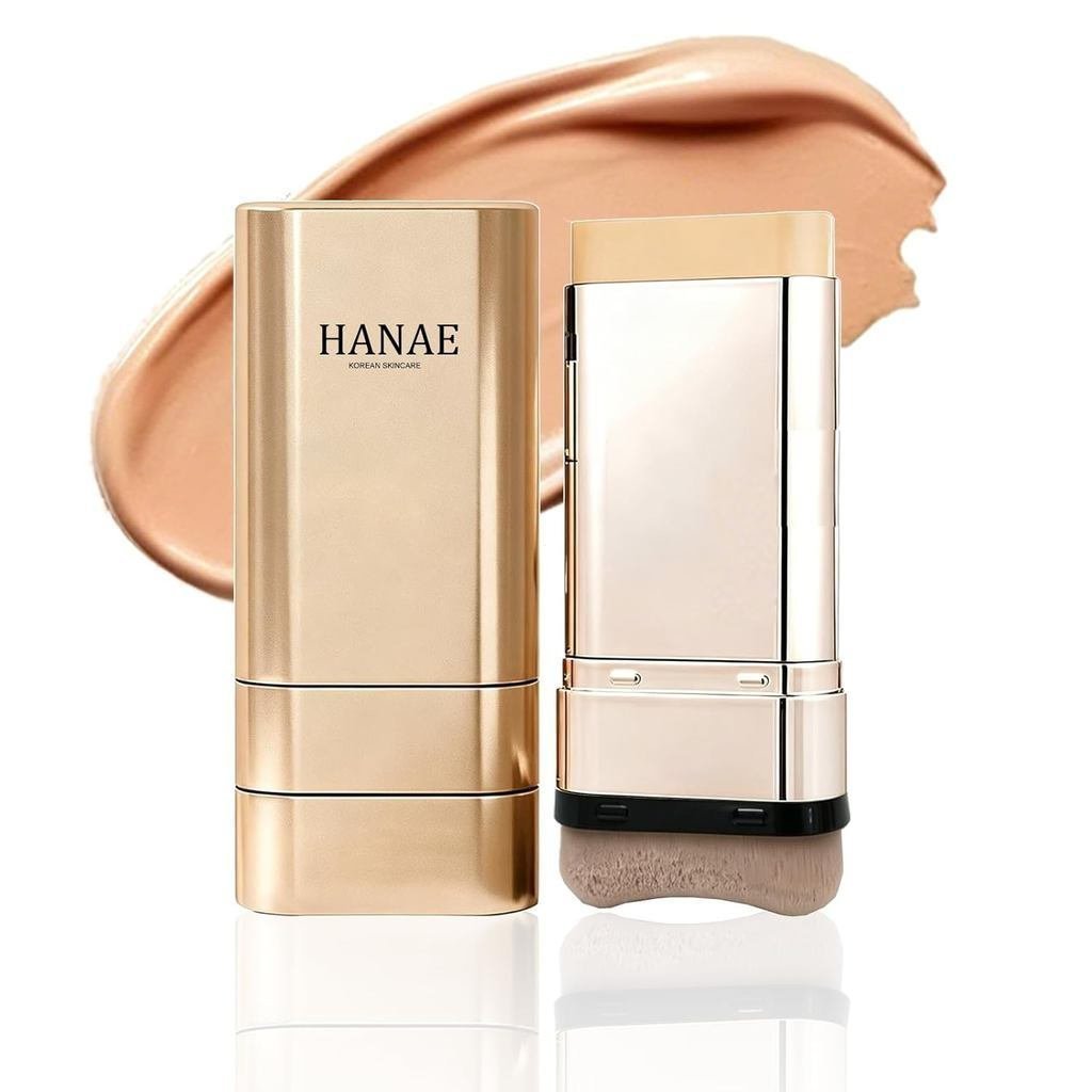 HanaeKoreaFoundationStick,All-in-one foundation(พร้อมแปรงในตัว),น้ําหนักเบา,ไม่ใช่เค้ก,Creativity,ปก