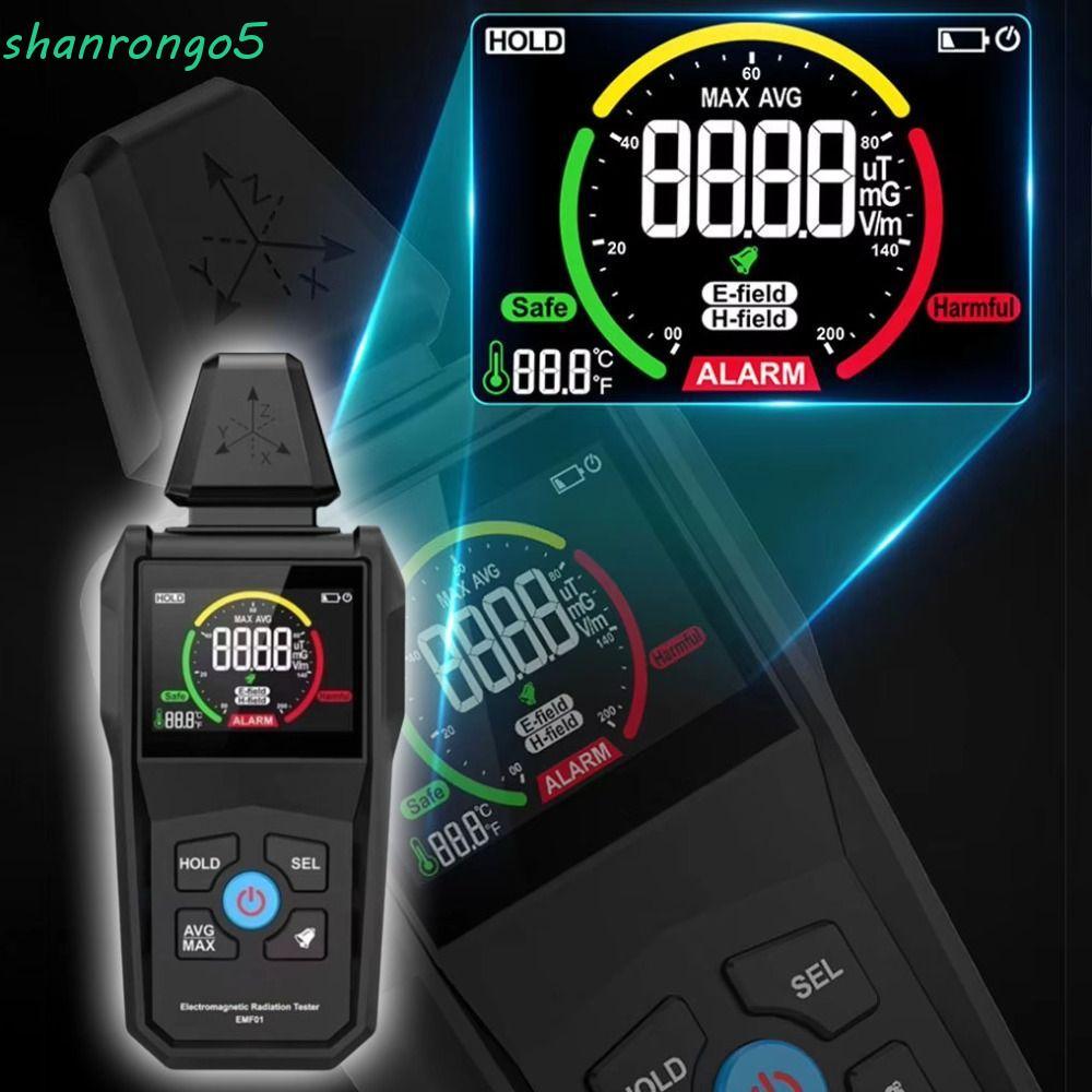 ZONAL เครื่องทดสอบรังสีแม่เหล็กไฟฟ้า, EMF01 เครื่องตรวจจับรังสีแม่เหล็กไฟฟ้าความแม่นยําสูง, มัลติฟัง