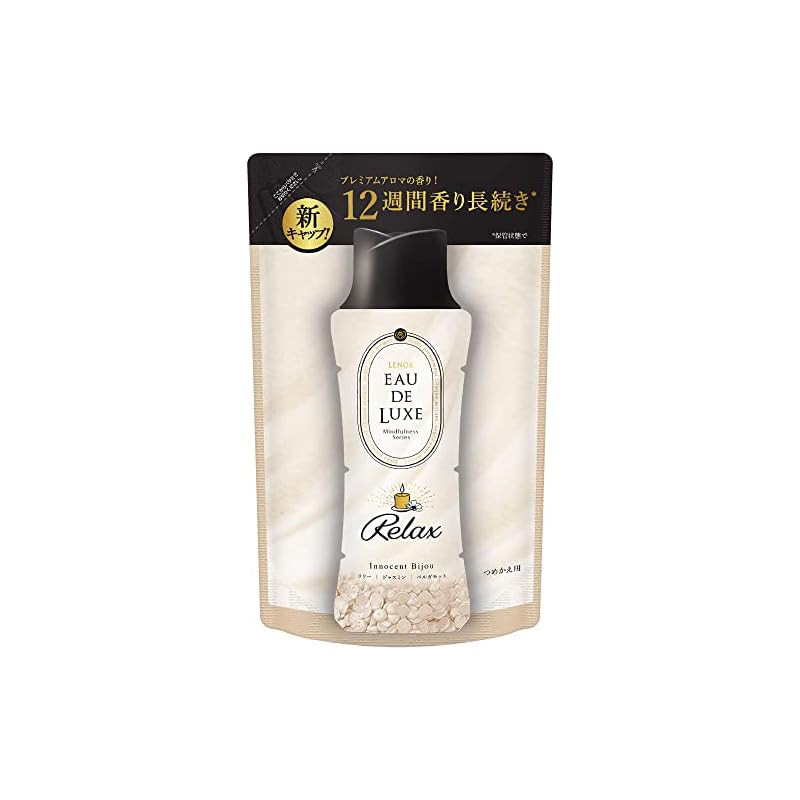 Lenoa Audre Luxe Beads Mindfulness Series Relax Innocent Bijou Scent Refill 455mL