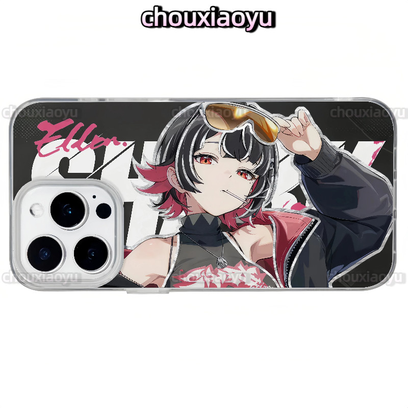 เหมาะสําหรับ iPhone 17 Pro Max 17 16 15 14 13 12 11 XsMax 7P/8P เคสโทรศัพท์ Zenless Zone Zero Ellen Joe อะนิเมะ Feather เส้นด้าย