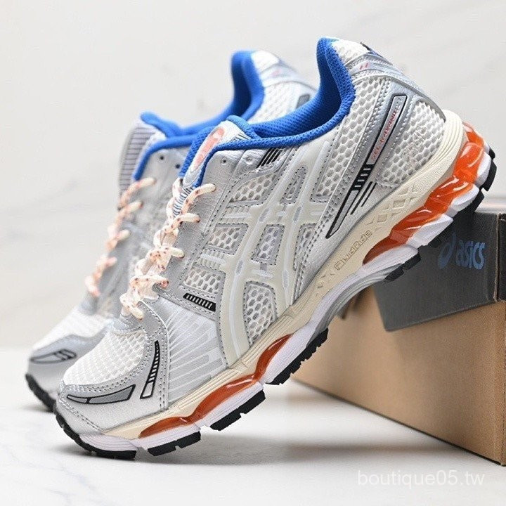 Gel-Kayno 12.1 น้ําหนักเบาและระบายอากาศรองเท้ากีฬาลําลอง Retro Shock-Absorbing รองเท้าวิ่ง VT6D
