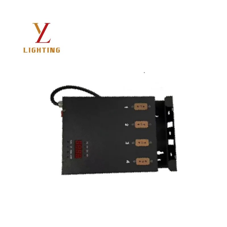 1SXM 4 ช่อง 1KW DMX512 Digital Dimmer Pack 4 1KW 220V 2Phase Mini Stage Lighting Silicon Box*-*&