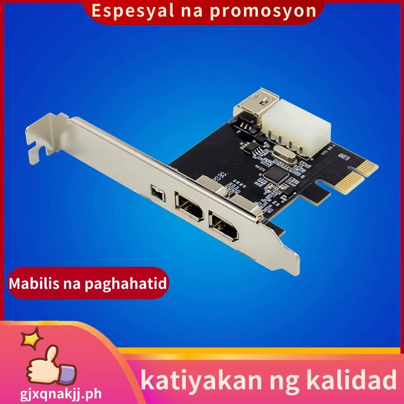 VT6315 PCI-E 1X ถึง 1394A Soundcard Firewire 4pin การ์ดขยาย PCI Express IEEE1394A 3+1 FireWire อะแดป