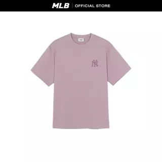 MLB เสื้อยืด ยูนิเซ็กซ์ Classic Monogram Big Lux Over Fit T-Shirts รุ่น 3ATSM0463 50LDL สีม่วงลาเวนเดอร์